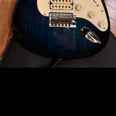 Custom MM Strat- Blueburst Rosewood Electric Guitar image 1