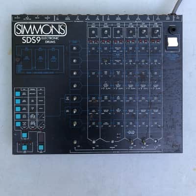 Simmons SDS9 6-Channel Drum Synthesizer 1985 - Black image 1