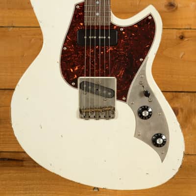 Novo Select Serus T | Olympic White - Tortoise Shell Pickguard image 1