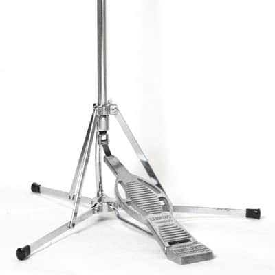 Ludwig #1123 Flat Base "Ringo" Hi Hat Stand, Clutch & Tilting Logo Cymbal Seat - Early 1960s / INSPECTED & TESTED image 2