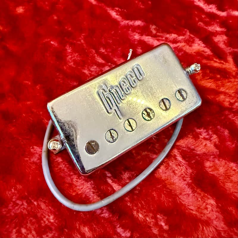 BRIDGE Maxon U-2000 humbucker 1970 Gneco embossed logo Greco PAF original vintage MIJ Japan pickup image 1