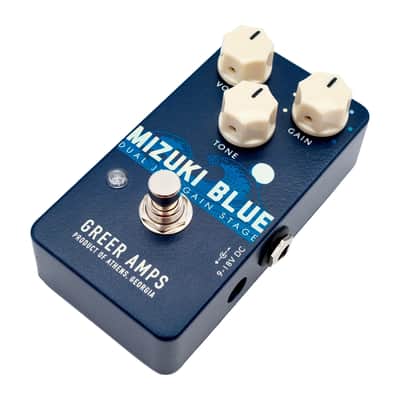 Greer Amps Mizuki Blue Dual JFET Overdrive Pedal image 2