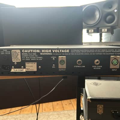 Summit Audio TLA-100A Tube Leveling Amplifier 2010s - Silver image 4