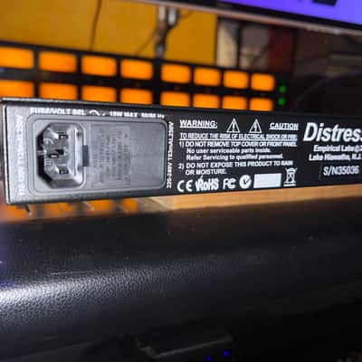 Empirical Labs EL8-X Distressor with British Mode 2010s - Black image 4