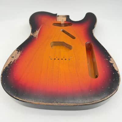 MJT Telecaster Body Alder Relic Nitro 3TS Light mjt6670 image 5