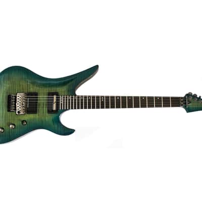 Schecter Blackjack SLS Avenger FR S (Sustainiac) in Aqua Burst image 10