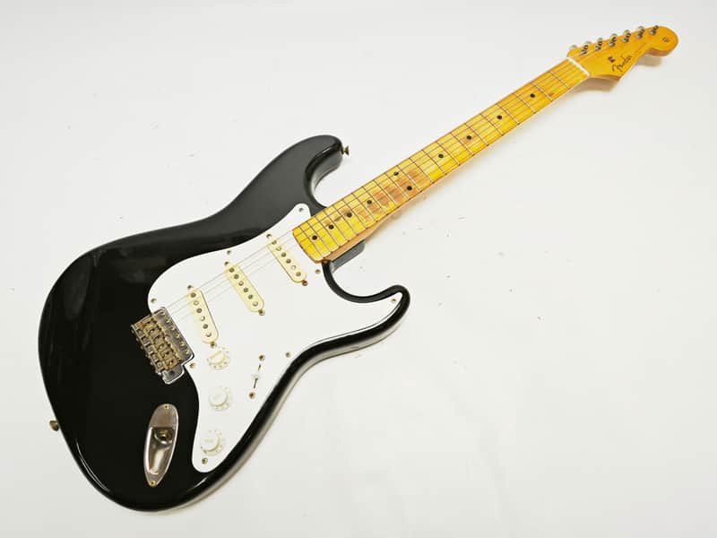 Fender Japan Stratocaster ST57-115 Black 1980's Electric Guitar Made in Japan, V4321 image 1