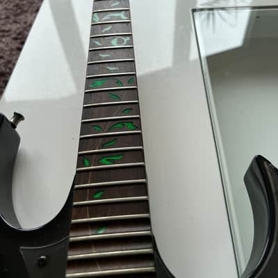 Ibanez JEM77-FP Steve Vai Signature MIJ – Original Black Floral – OHSC image 14
