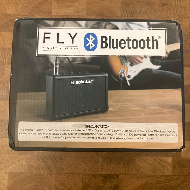 Blackstar Fly 3 Bluetooth 3-Watt 1x3" Battery-Powered Mini Guitar Combo 2017 - Present - Black image 1