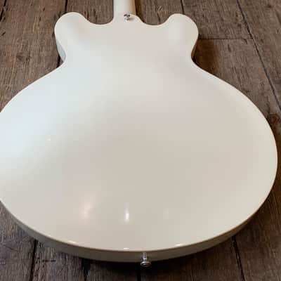 2018 Gibson ES-335 Big Block Retro LTD Release in White & hard shell case image 16