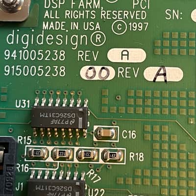 Digidesign DSP Farm Process Card (Rev. A - PCI 2.1 upgrade) image 7