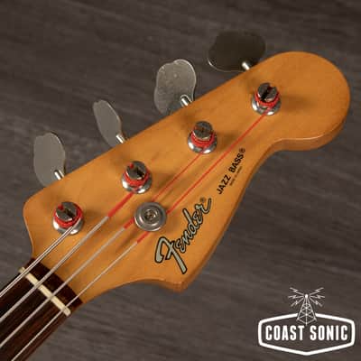 1994 Fender MIJ Jazz Bass Sonic Blue image 11