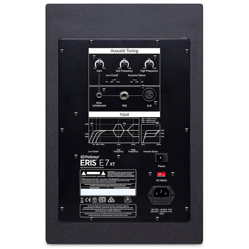 PreSonus Eris E7 XT 2-Way Active Studio Monitor (Single) image 2