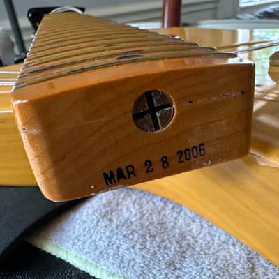 2006 Fender American Vintage ‘52 Telecaster (6.8lbs) - Butterscotch Blonde w/ OHSC image 21