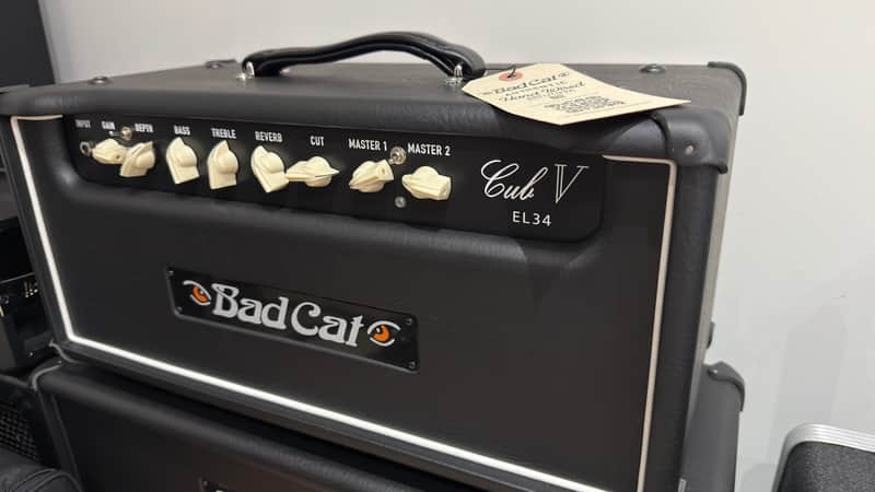 Bad Cat Cub V EL34 40-Watt Guitar Amp Head 2024 - Present - Black imagen 1