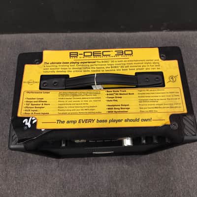 NOS Fender B Dec 30 Bass Amplifier- 1X10" Combo 30W image 5