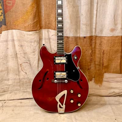 Harmony H-72 1972 - Burgundy image 1