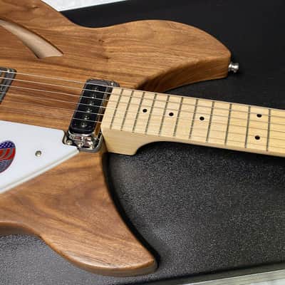 NEW! Rickenbacker 330W Walnut - Semi Hollow Electric Guitar - Authorized Dealer - 7lbs - G07465 image 3