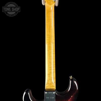 Fender Custom Shop 1963 Stratocaster Relic 3 Tone Sunburst Sparkle w/case TSLTD7OF10 image 9