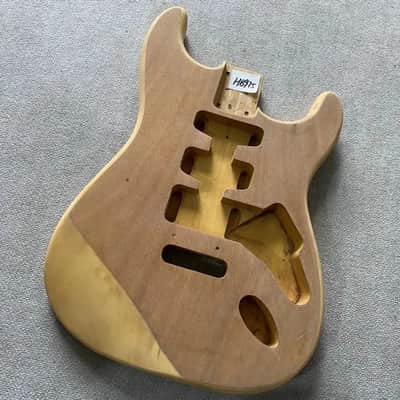 Solid Basswood Guitar Stratocaster Strat Style Body DIY Project image 1