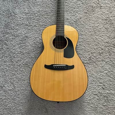 Fender Avalon California Series 1985-1992 MIK Natural Vintage Acoustic Guitar image 1