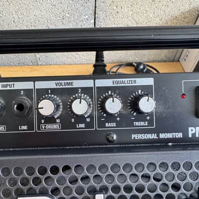 Roland PM-10 30-Watt 2x10" Personal Drum Amplifier for V-Drums 2012 - Present - Black image 2