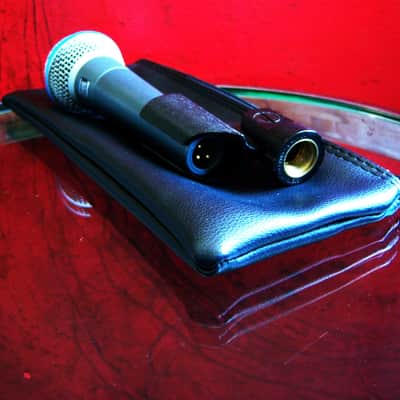 Vintage RARER 1980's Shure BETA 58 / SM58 dynamic cardioid microphone USA Low Z w accessories SM58 # 3 image 13