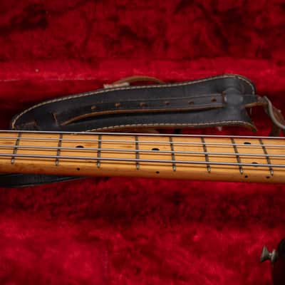 1957 Fender Precision Bass with Maple Fretboard Sunburst image 21