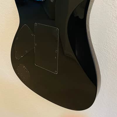 Cort X Custom Double Cut Seymour Duncan Pickups Lic. Floyd Rose 2013 Black Metallic image 17