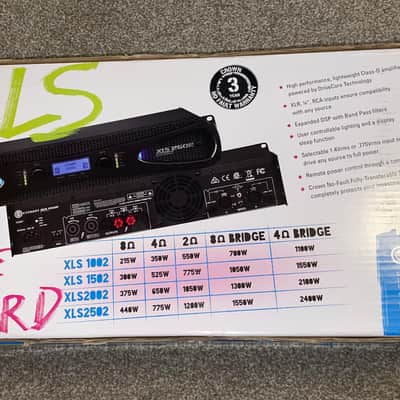 Crown Audio XLS 2502 DriveCore 2-Channel Stereo Power Amplifier image 2
