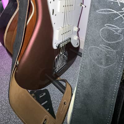 2002 Fender Japan CIJ JM66-80 BMT Jazzmaster Burgundy Mist Matching Headstock Rare Color #12/120, Recent Refret image 13