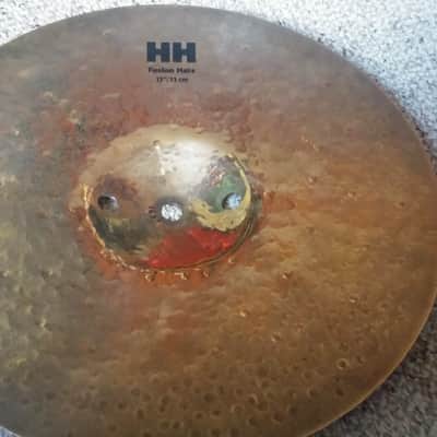 Sabian 13" HH BRILLIANT Fusion Hat BOTTOM CYMBAL Beautiful Hand Hammered SWEEEEET ! image 7