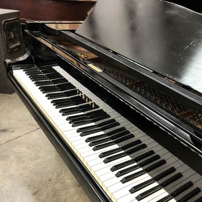 Yamaha G5 Grand Piano 6'6" Ebony Polish Excellent Condition image 7