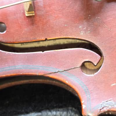 Suzuki Etude No. 220 size 1/16 violin, Japan. Good playing condition image 15