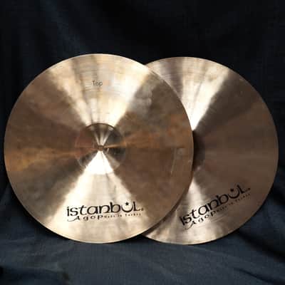 Istanbul Agop Xist Natural Hi Hat Cymbals 15" - Natural image 3