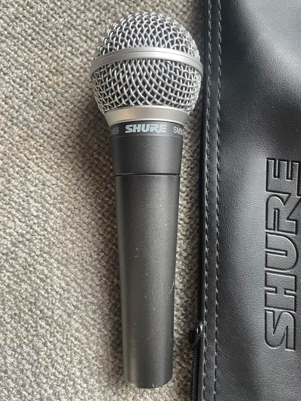 Immagine Shure SM58 Handheld Cardioid Dynamic Microphone 2024 - 2025 - All Black - 1