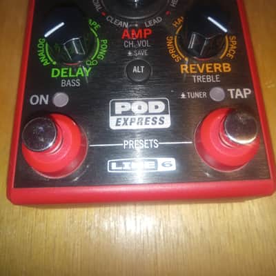Line 6 POD Express 2024 - Present - Red / Black image 1