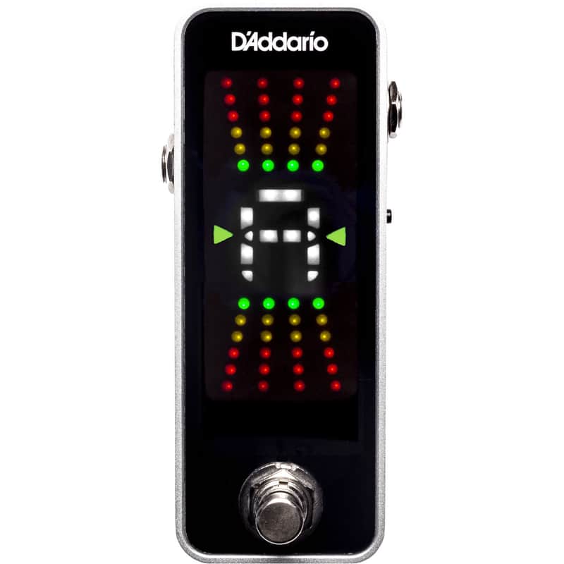 D'Addario PW-CT-20 32-Bit True Bypass Tuner Pedal New - Black image 1