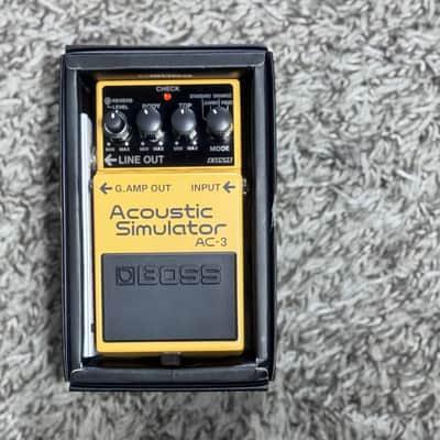 Boss AC-3 Acoustic Simulator – Mint, No Wear, Box & Paperwork | Reverb