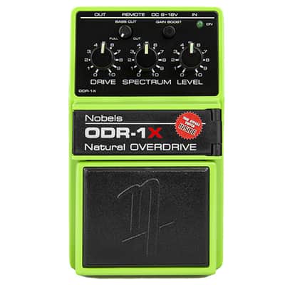 Nobels ODR-1X Natural Overdrive (WATCHLIST OFFER) Hi-Gain Boost + External Bass Cut Pot & Option To Change Between True Bypass Or Buffered Bypass! image 10