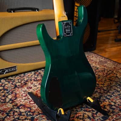 Vantage Bass PJ 330BG 1980's - Trans Green Vintage Korean made image 9