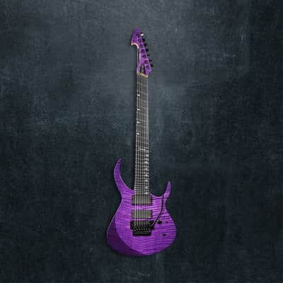 Ormsby [PRE-ORDER] RC-ONE GTR 7 string 2020 Purple over Flame Maple image 1