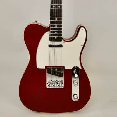 1981 Tokai TE-70WR Breezysound Telecaster MIJ See-Through Red 1-Piece Sen Body w/ OHSC image 1