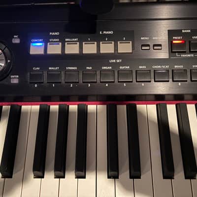 Roland RD-700NX 88-Key Digital Piano 2010s - Black image 8