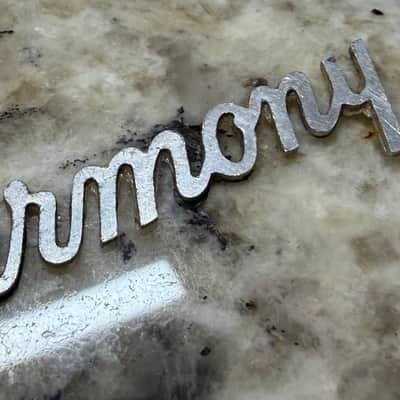 Harmony Headstock Logo Original Emblem 60s image 5