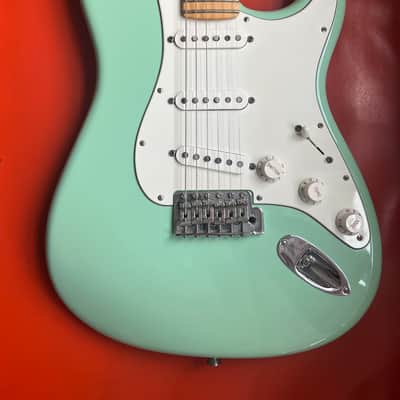 Fender American Special Stratocaster – Surf Green 2013 + OGB image 1