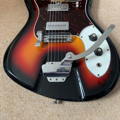 Zenta 1960’s Guitar Japan SUNBURST image 2