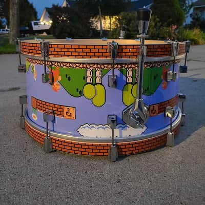 Hacksaw Drums Mario Drum Set image 13