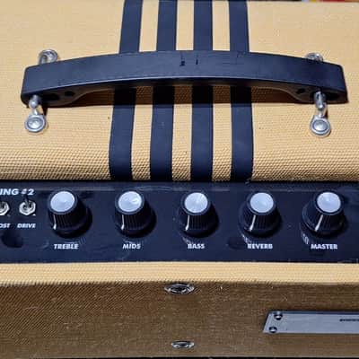 Supro 1822R Delta King 12 15-Watt 1x12" Guitar Combo 2021 - Present - Tweed / Black Stripes image 3