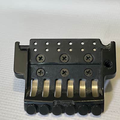 2000's Indonesian Ibanez RG Series Edge III Black Tremolo Bridge Frame